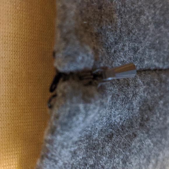 NEW Banana Republic Grey Wool Spandex Poly Lining Dress w Pockets! - Picture 9 of 10